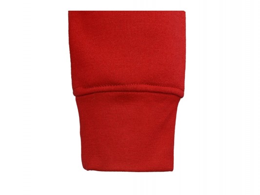 Толстовка-свитшот футер 260 г/м2 красный