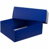 Коробка с окном 21,3х16,5х7,8см синяя