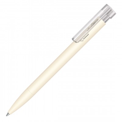 Ручка шариковая LIBERTY BIO MATT CLIP CLEAR белый  NATURAL