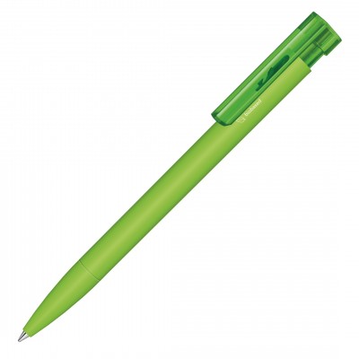 Ручка шариковая LIBERTY BIO MATT CLIP CLEAR зеленое яблоко 376