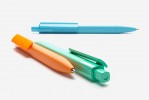 Ручка шариковая Prodir DS4 PMM-P, пластик, оранжевая