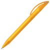 Ручка шариковая Prodir DS3 TFF Ring, желтая с серым