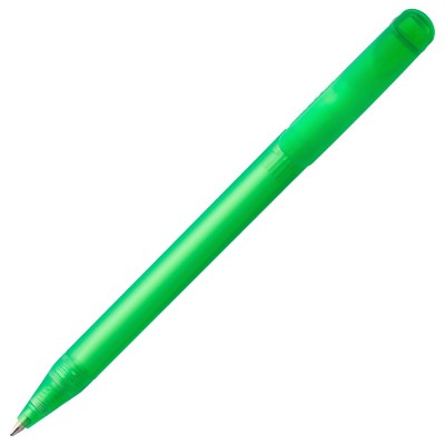 Ручка шариковая Prodir DS3 TFF Ring, светло-зеленая с серым