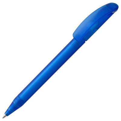 Ручка шариковая Prodir DS3 TFF Ring, голубой с серым