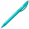 Ручка шариковая Prodir DS3 TFF Ring, бирюзовая с серым