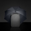 Зонт складной с системой защиты от ветра, темно-синий меланж