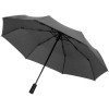 Зонт складной с системой защиты от ветра, светло-серый меланж