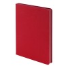 Ежедневник Shall, недатированный, 15х21 см, софт-тач, красный