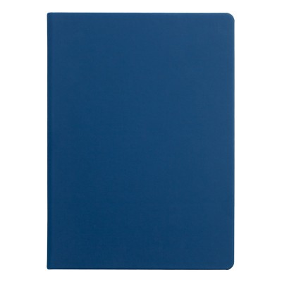 Ежедневник Shall, недатированный, 15х21 см, софт-тач, синий