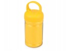 Набор для фитнеса: охлаждающее полотенце и бутылка 300мл, желтый