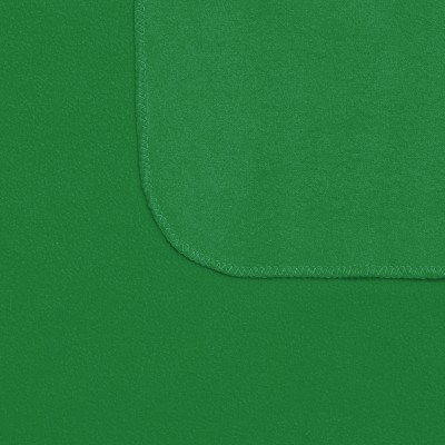 Плед флисовый 130х150 см, 180 г/м², зеленый