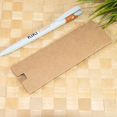 Чехол для одной ручки из некрашеного картона, 50 х 145 мм