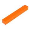 Чехол для одной ручки  из дизайнерского картона с тиснением и ламинацией, 27 х 175 мм, оранжевый