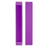 Чехол для одной ручки  из дизайнерского картона с тиснением и ламинацией, 27 х 175 мм, фиолетовый