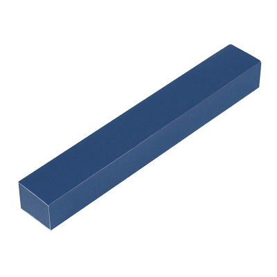 Чехол для одной ручки  из дизайнерского картона с тиснением и ламинацией, 27 х 175 мм, синий
