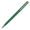 Ручка пластиковая шариковая, пластик/металл, d0,8 х 13 см, зеленый матовый/серебристый