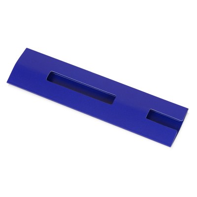 Футляр для ручек, 15,5 х 4 см, переработанный картон, синий
