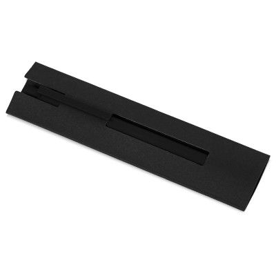 Футляр для ручек, 15,5 х 4 см, переработанный картон, черный