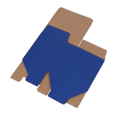 Коробка для кружки, 11,5 х 8,5 х 9,8 см, картон, синий