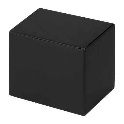 Коробка для кружки, 11,5 х 8,5 х 9,8 см, картон, черный