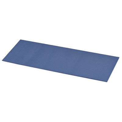 Коврик для фитнеса и йоги, полиэстер и пена ПЭ, 60 х 170 х 0,5 см,  ярко-синий