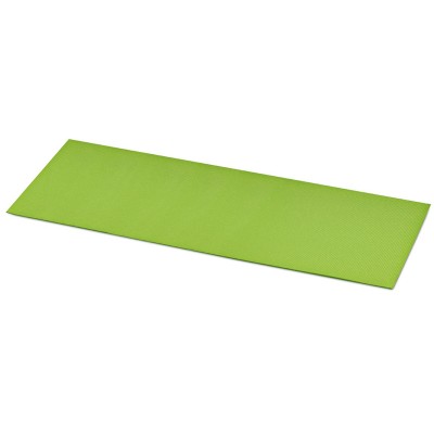 Коврик для фитнеса и йоги, 60х170х0,5см, лайм