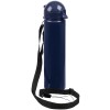Бутылка для воды с трубочкой 500мл синяя