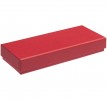 Коробка 17,2х7,2х3 см, переплетный картон, красная