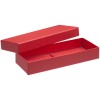 Коробка 17,2х7,2х3 см, переплетный картон, красная