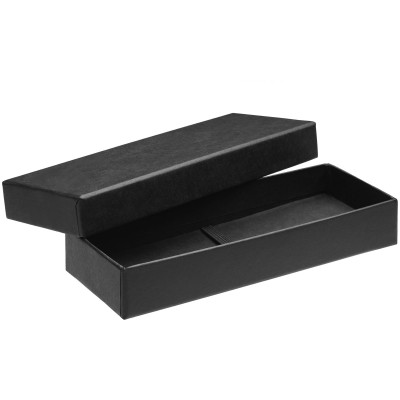 Коробка 17,2х7,2х3 см, переплетный картон, черная