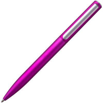 Ручка шариковая Drift Silver, ярко-розовая (фуксия)