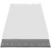 Скребок с водосгоном 12,5x10,8x0,3см белый