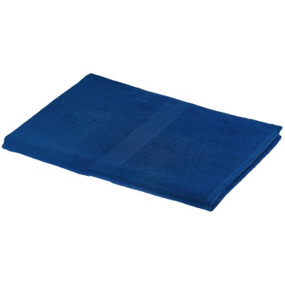 Набор для бани с синим полотенцем