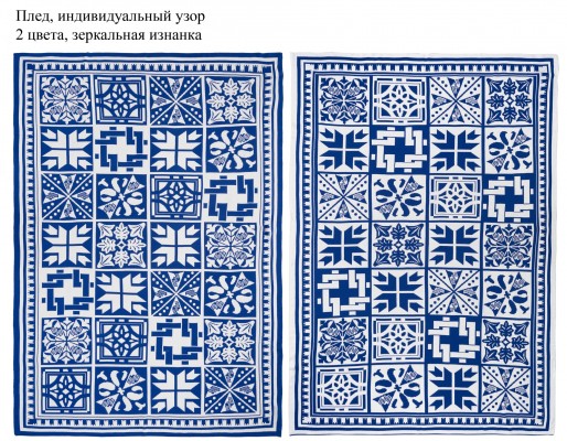 Вязаные пледы на заказ