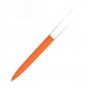 Ручка шариковая ZET, софт-тач, оранжевая