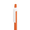 Ручка шариковая РЕТРО, пластик, оранжевая