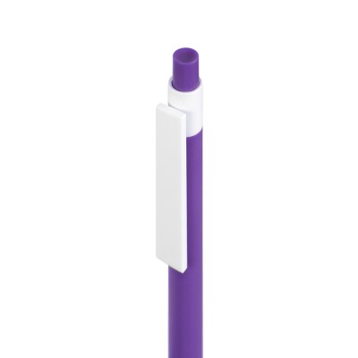 Ручка шариковая РЕТРО, пластик, фиолетовая