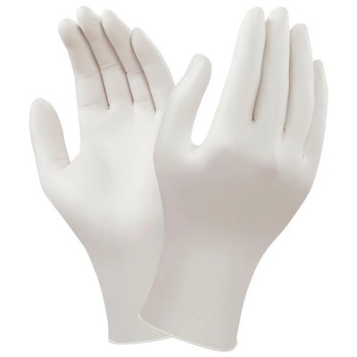 Набор: маска серая, антисептик и перчатки белые,  упаковано в жестяную банку