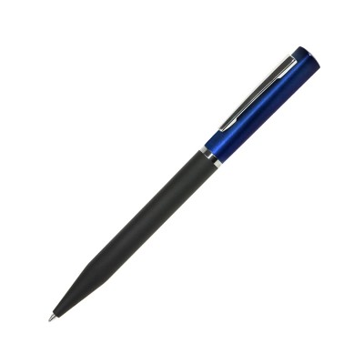 Ручка шариковая пластик/металл, покрытие софт тач, синяя