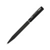 Ручка шариковая пластик/металл, покрытие софт тач, черная