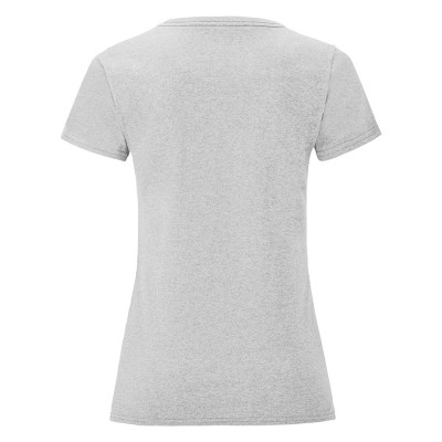 Футболка женская 150 г/м2,  100% хлопок, серая