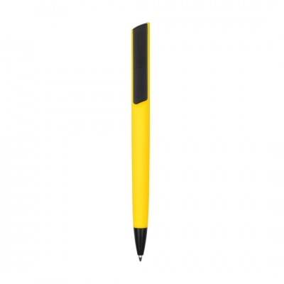 Ручка ТАПЕР,  пластик, покрытие  soft-touch, желтая