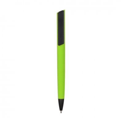 Ручка ТАПЕР,  пластик, покрытие  soft-touch, зеленое яблоко