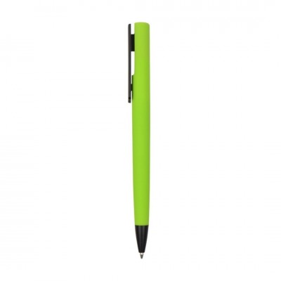 Ручка ТАПЕР,  пластик, покрытие  soft-touch, зеленое яблоко