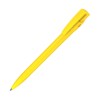 Ручка шариковая KIKI MT, ярко-желтая