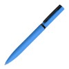 Ручка шариковая, покрытие софт-тач, металл, голубой