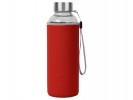 Бутылка для воды 420мл c красным чехлом