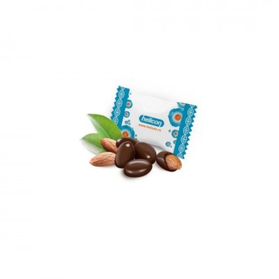 Миндаль в шоколаде 4гр в индивидуальной упаковке с логотипом клиента