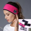 Спортивная повязка с Bluetooth наушниками (флис)