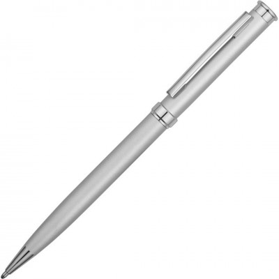 Ручка металлическая шариковая "Silver Soyer" серебристая
